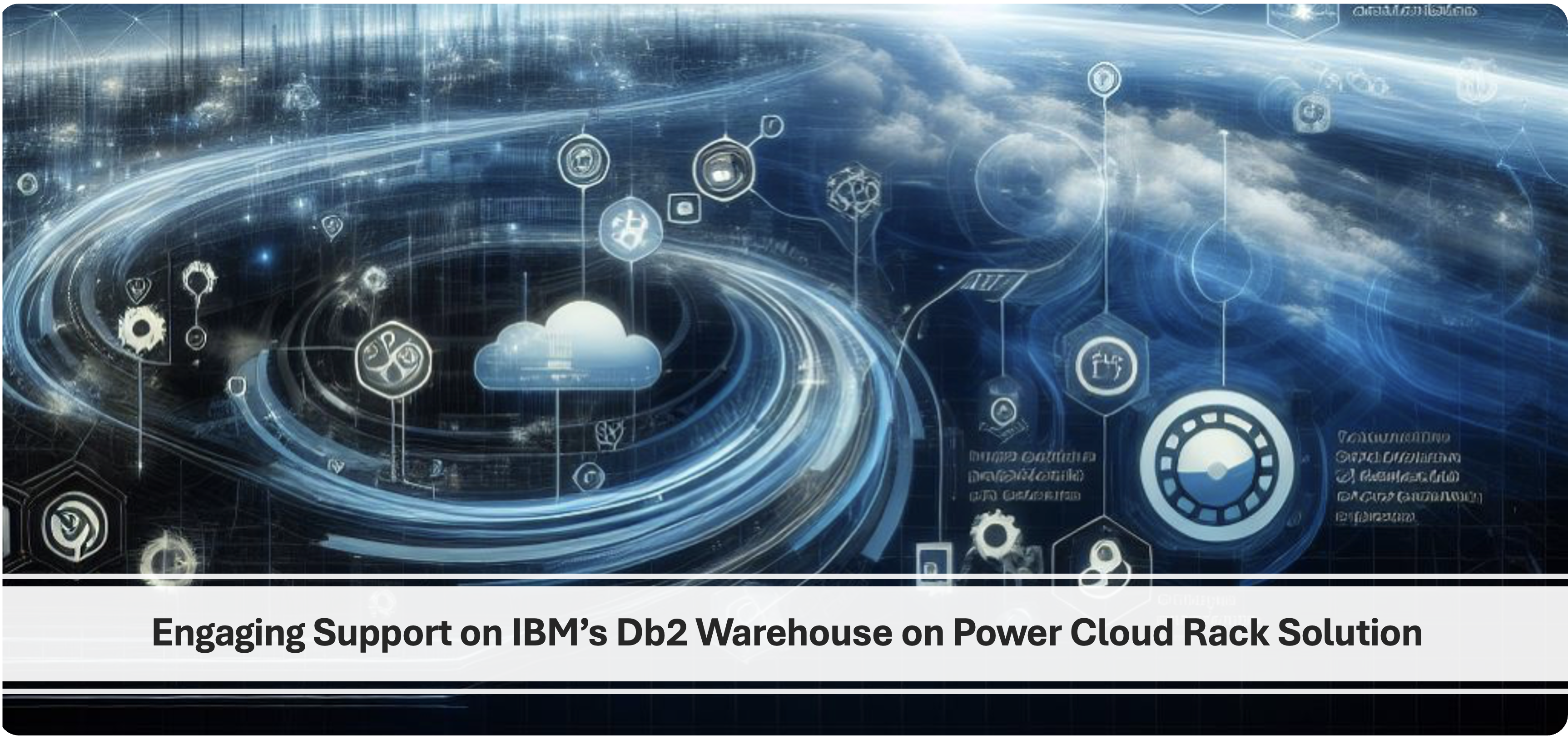Engaging Support on IBM's Db2 Warehouse on Power Cloud Rack Solution